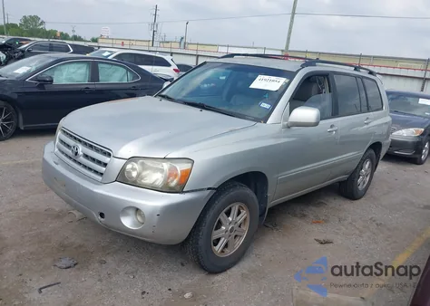 2004 Toyota Highlander z USA, uszkodzony, nr VIN JTEGD21A840098346